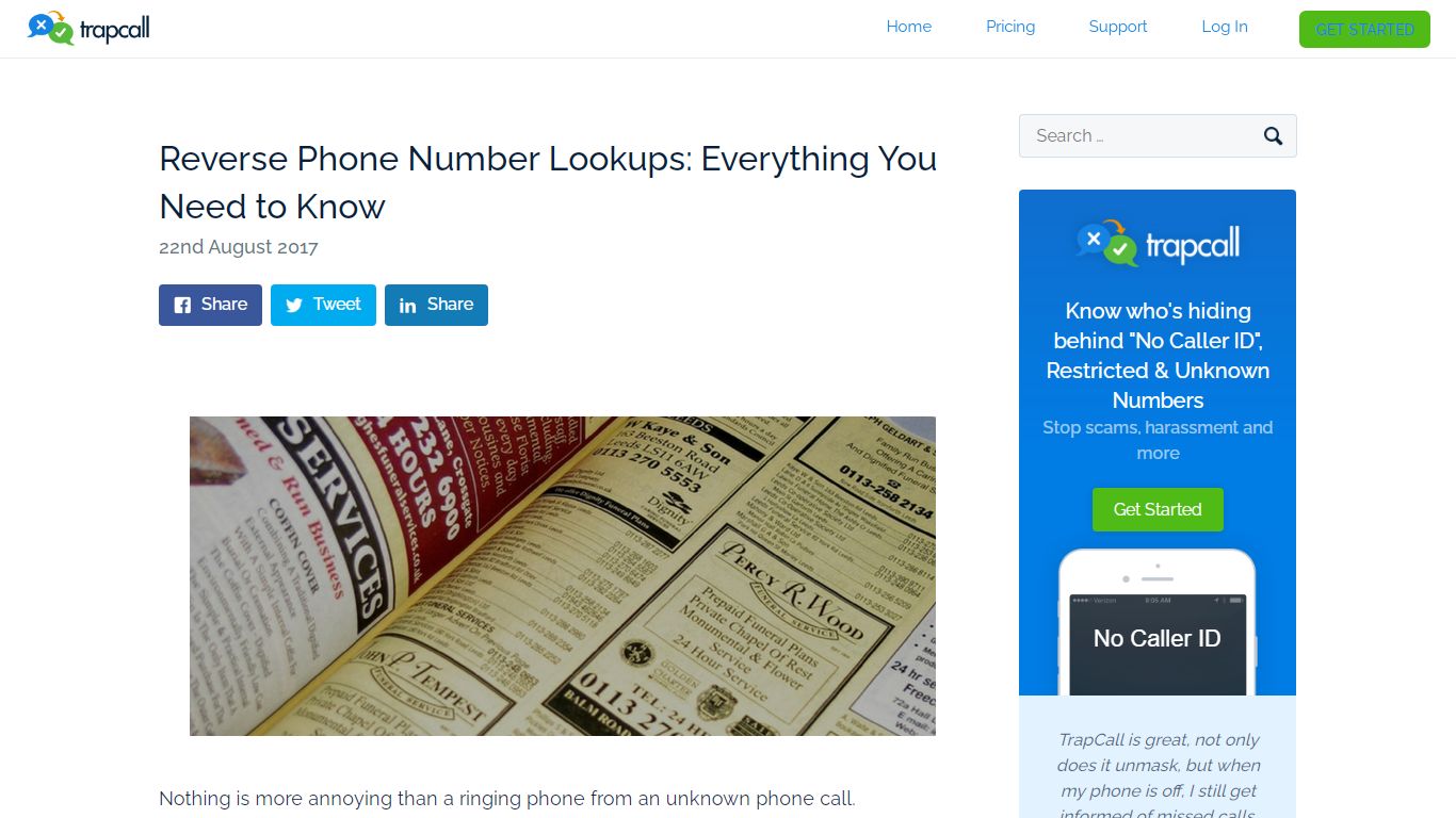 Reverse Phone Number Lookups: Everything You Need to Know